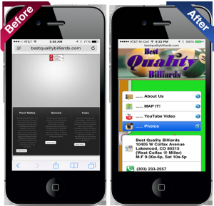 Mobile Web Design Denver