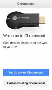 Chromecast Install Screen