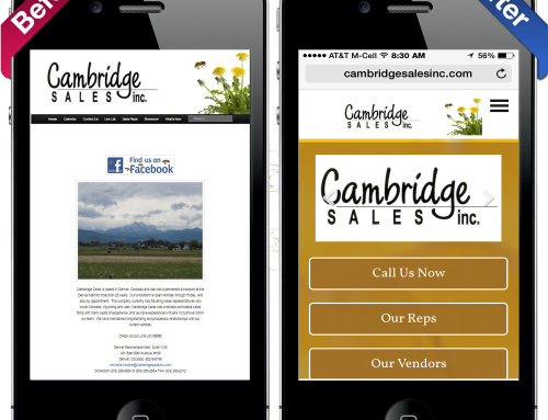 Cambridge Sales Website Makeover